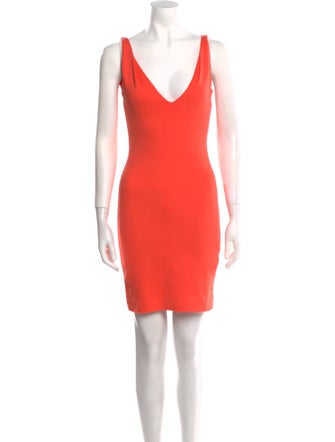Dsquared² V-Neck Mini Dress