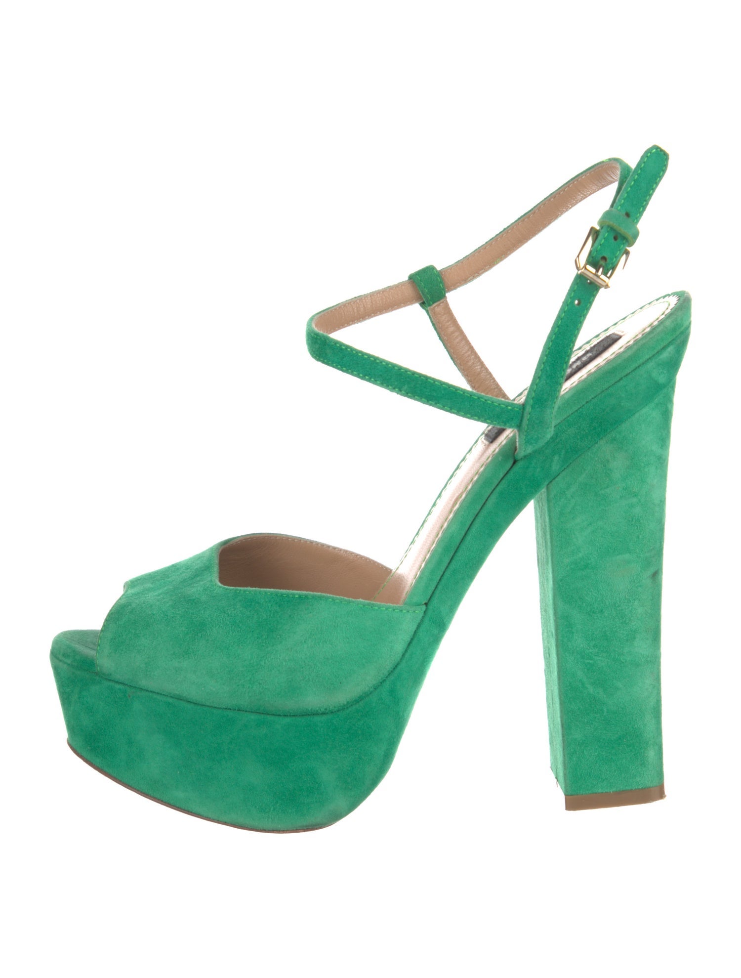 Dsquared² Suede Slingback Sandals