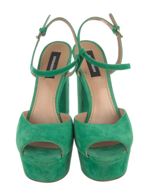 Dsquared² Suede Slingback Sandals