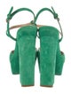Dsquared² Suede Slingback Sandals