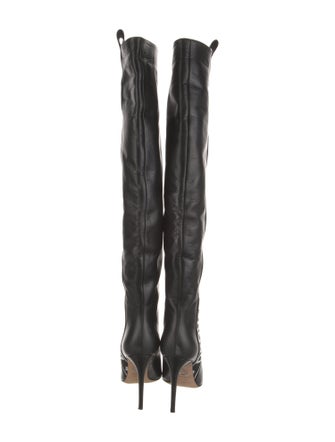 Dsquared² Leather Printed Boots