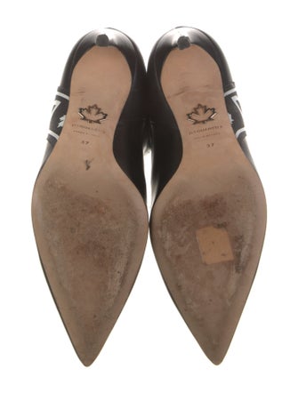 Dsquared² Leather Printed Boots