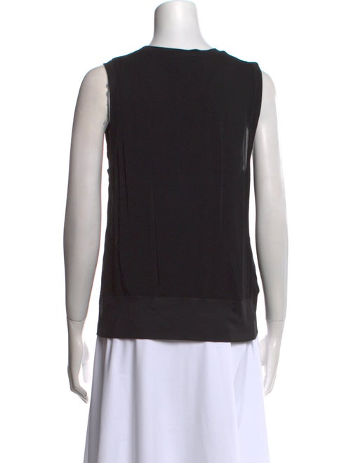 Dsquared² Silk Crew Neck Top