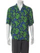 Dsquared² Floral Print Short Sleeve Shirt