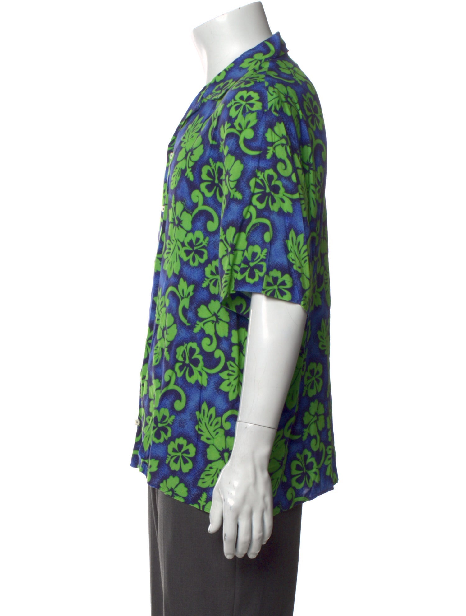 Dsquared² Floral Print Short Sleeve Shirt