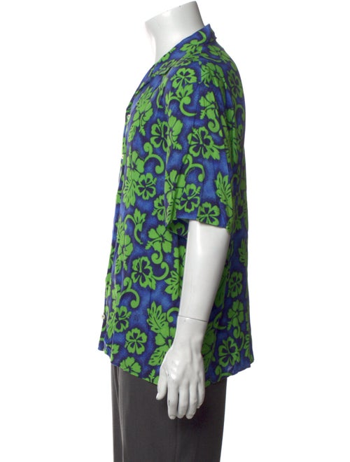 Dsquared² Floral Print Short Sleeve Shirt