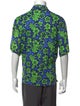 Dsquared² Floral Print Short Sleeve Shirt