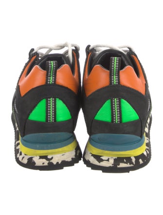 Dsquared² Leather Printed Sneakers