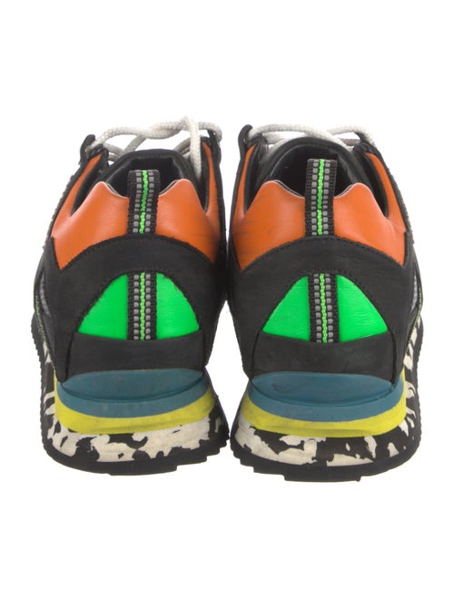 Dsquared² Leather Printed Sneakers