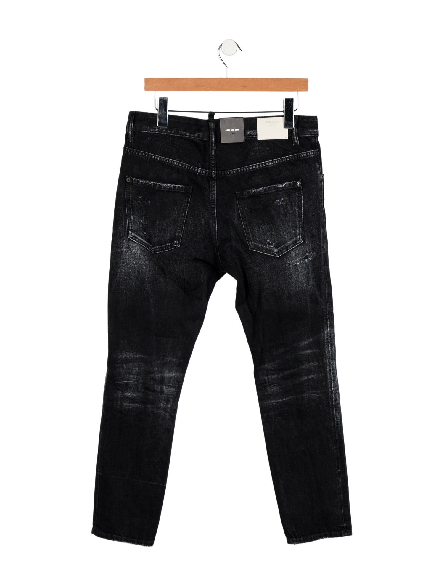 Dsquared² High-Rise Straight Leg Jeans w/ Tags