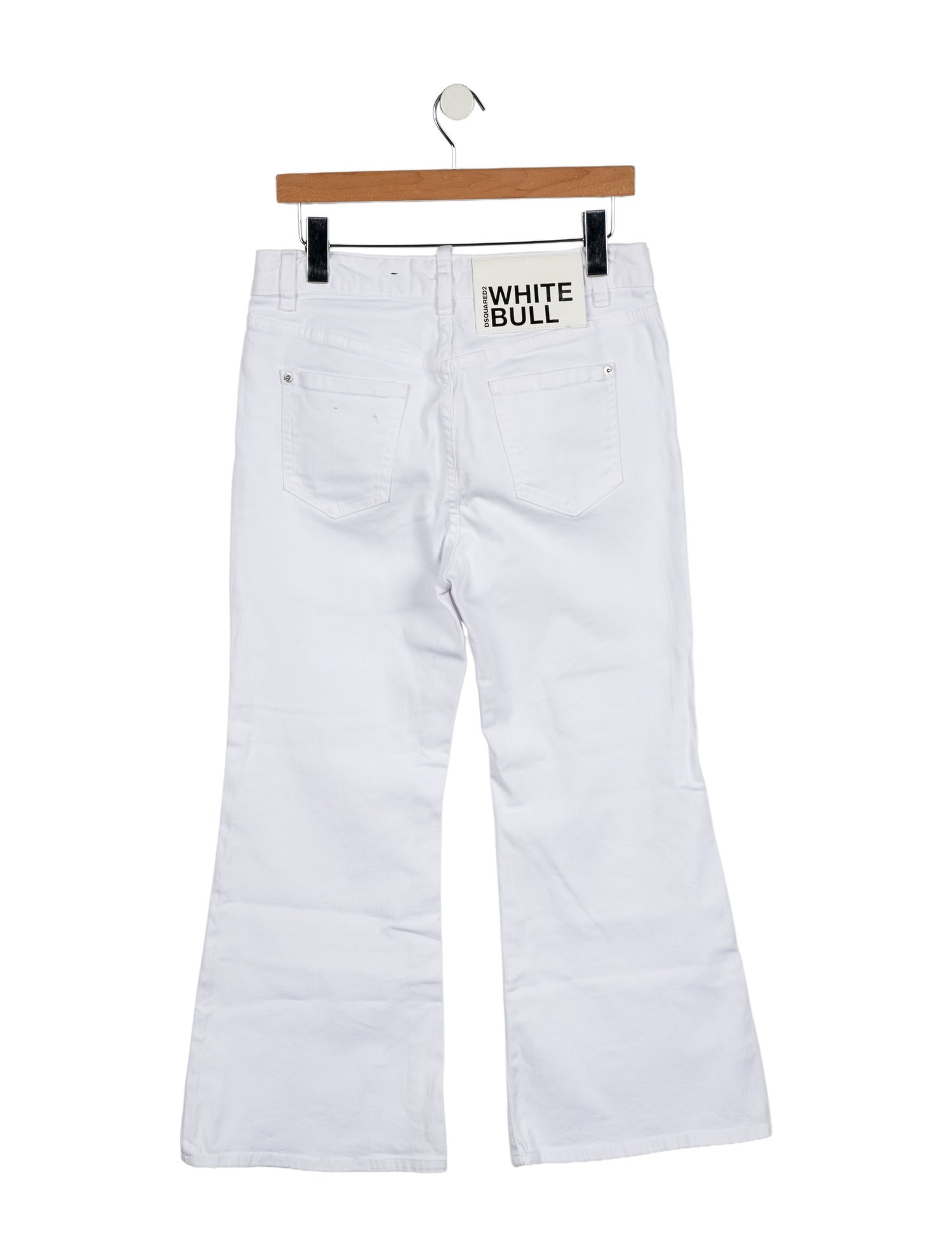 Dsquared² High-Rise Wide Leg Jeans