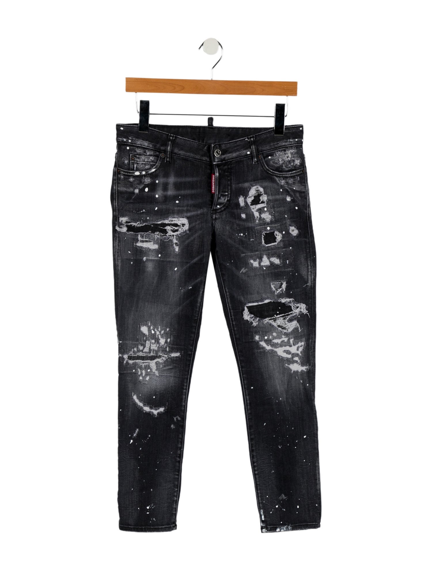 Dsquared² Low-Rise Skinny Leg Jeans