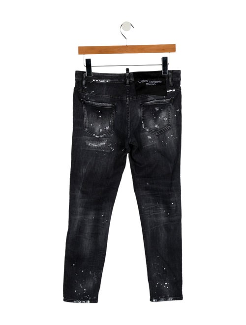 Dsquared² Low-Rise Skinny Leg Jeans