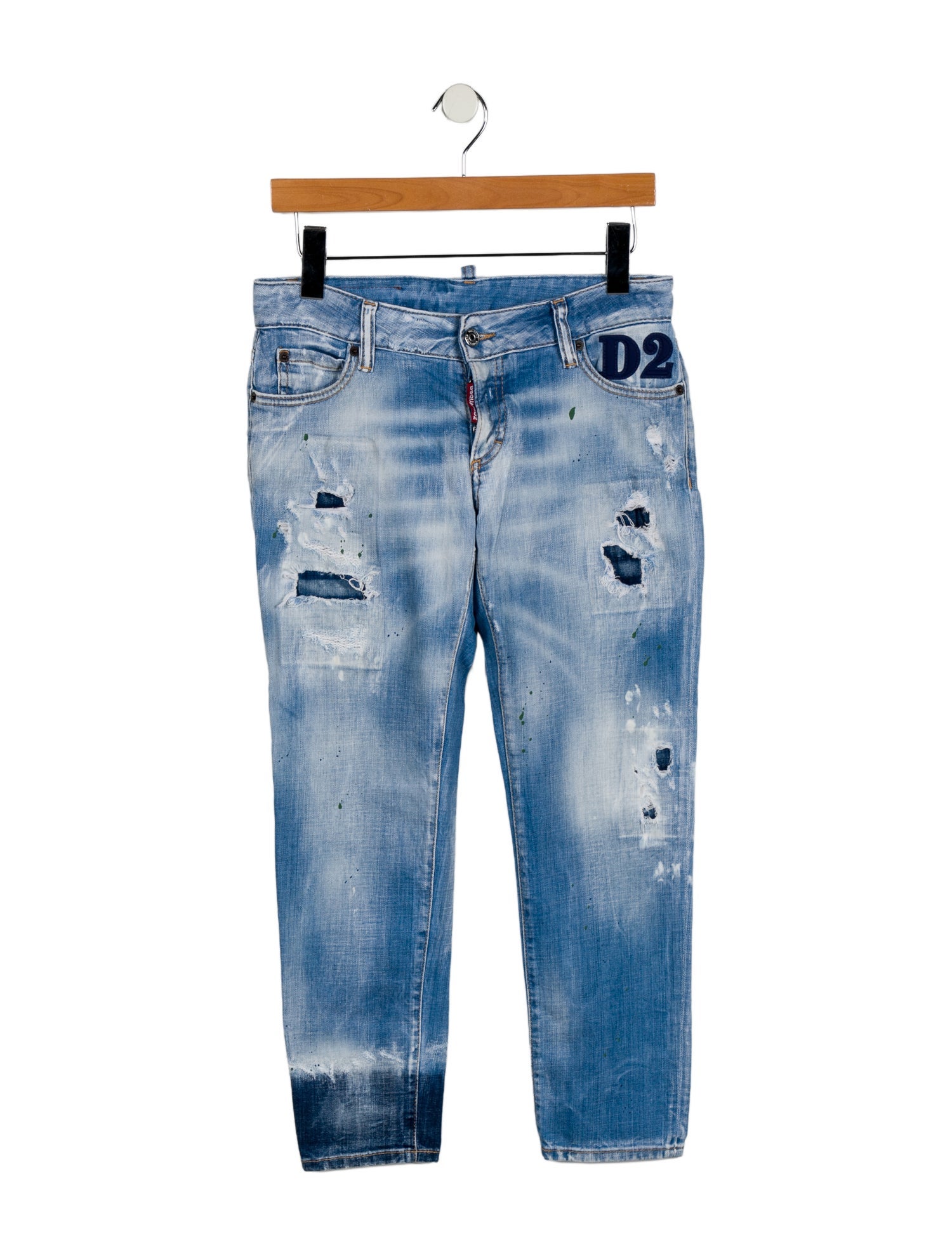 Dsquared² Low-Rise Skinny Leg Jeans