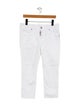 Dsquared² Mid-Rise Straight Leg Jeans