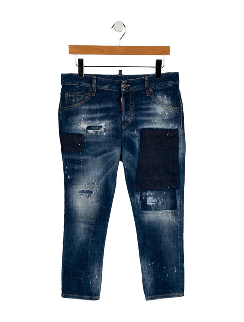Dsquared² Mid-Rise Skinny Leg Jeans
