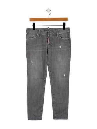 Dsquared² Mid-Rise Skinny Leg Jeans