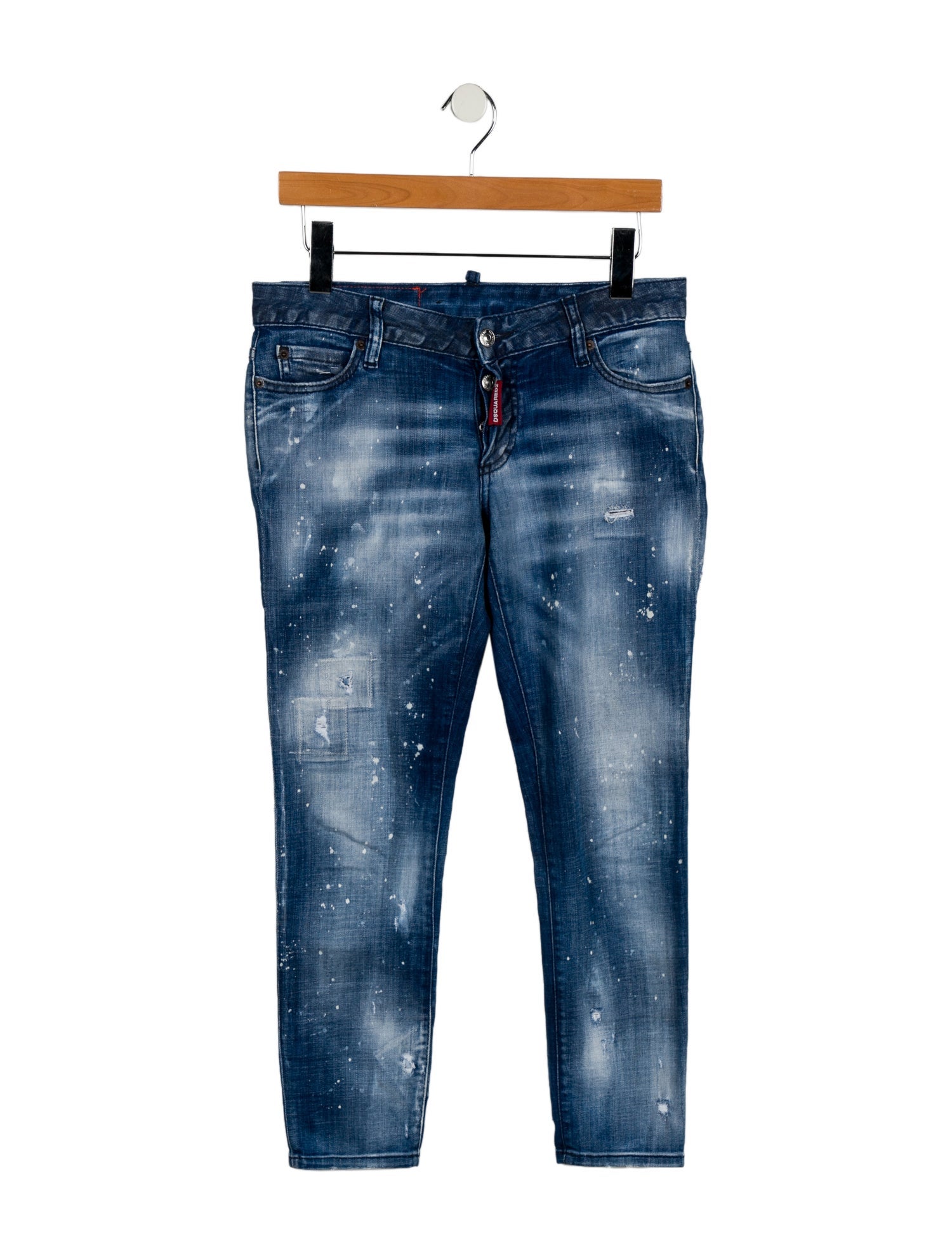 Dsquared² Mid-Rise Skinny Leg Jeans