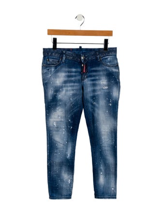 Dsquared² Mid-Rise Skinny Leg Jeans