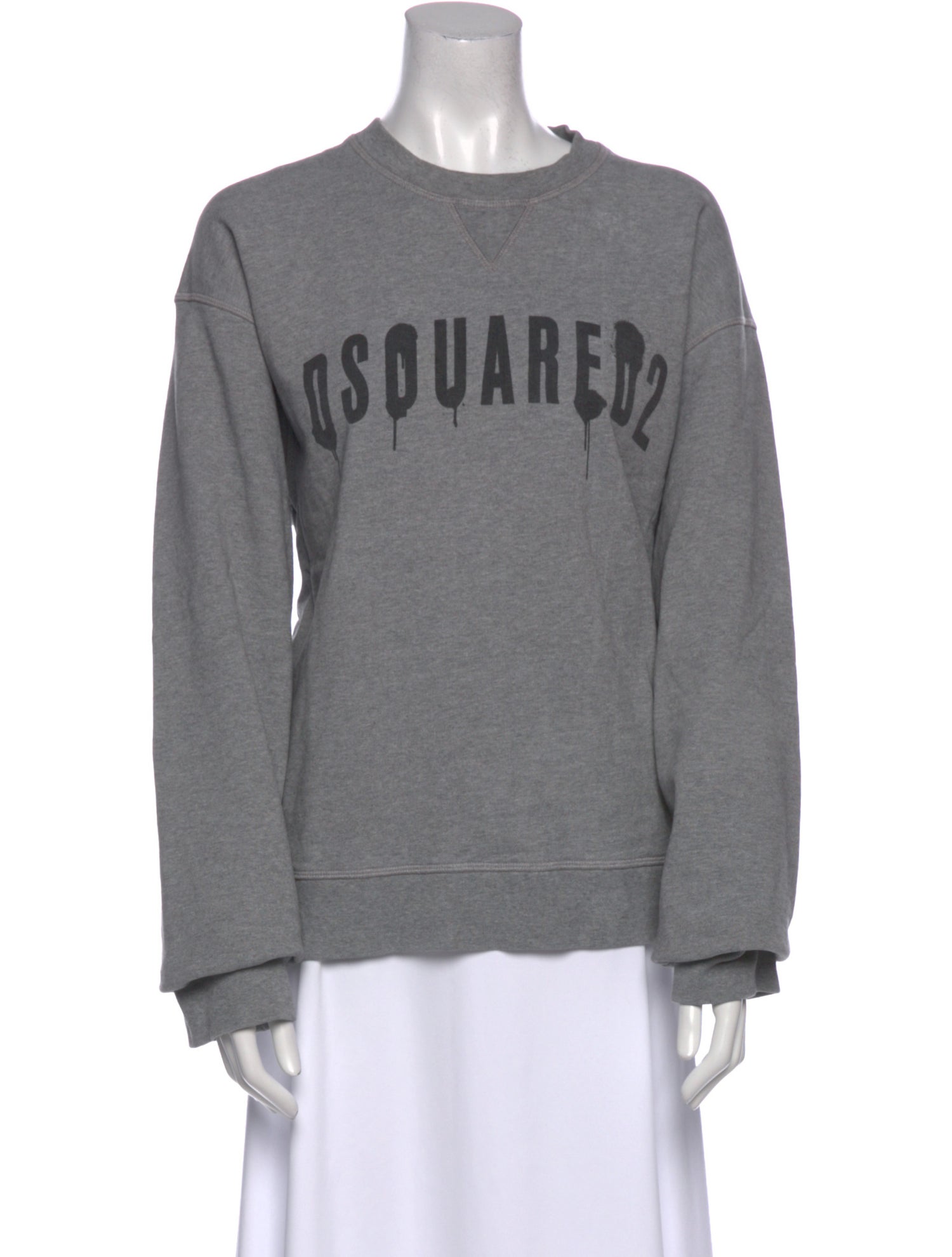 Dsquared² Graphic Print Crew Neck Sweatshirt
