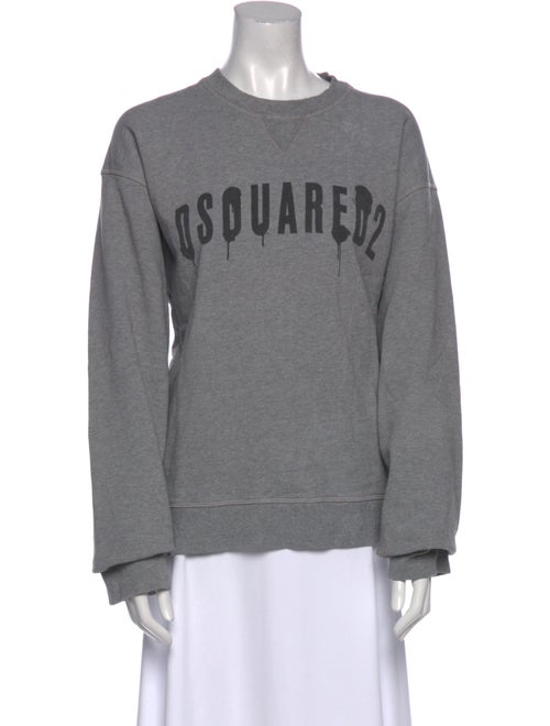 Dsquared² Graphic Print Crew Neck Sweatshirt