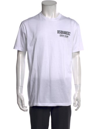 Dsquared² Graphic Print Crew Neck T-Shirt