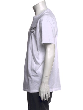 Dsquared² Graphic Print Crew Neck T-Shirt