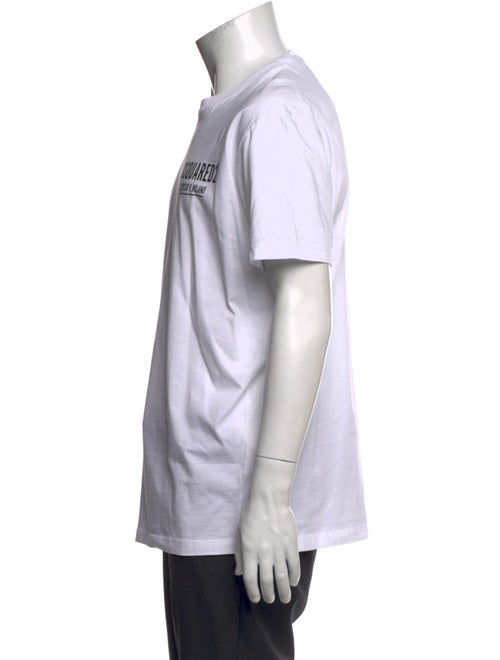 Dsquared² Graphic Print Crew Neck T-Shirt