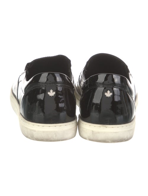 Dsquared² Patent Leather Printed Sneakers