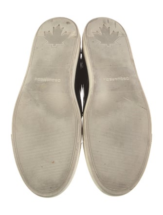 Dsquared² Patent Leather Printed Sneakers