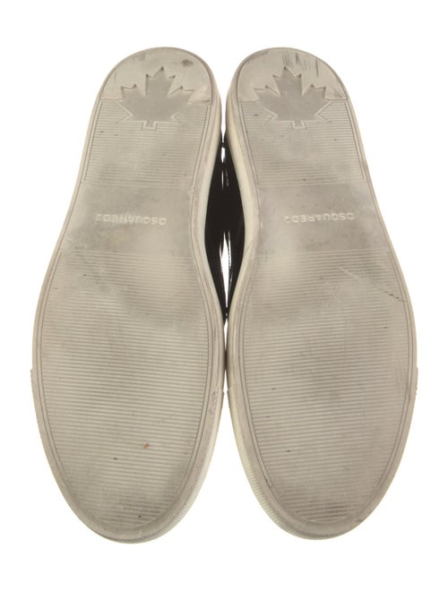 Dsquared² Patent Leather Printed Sneakers