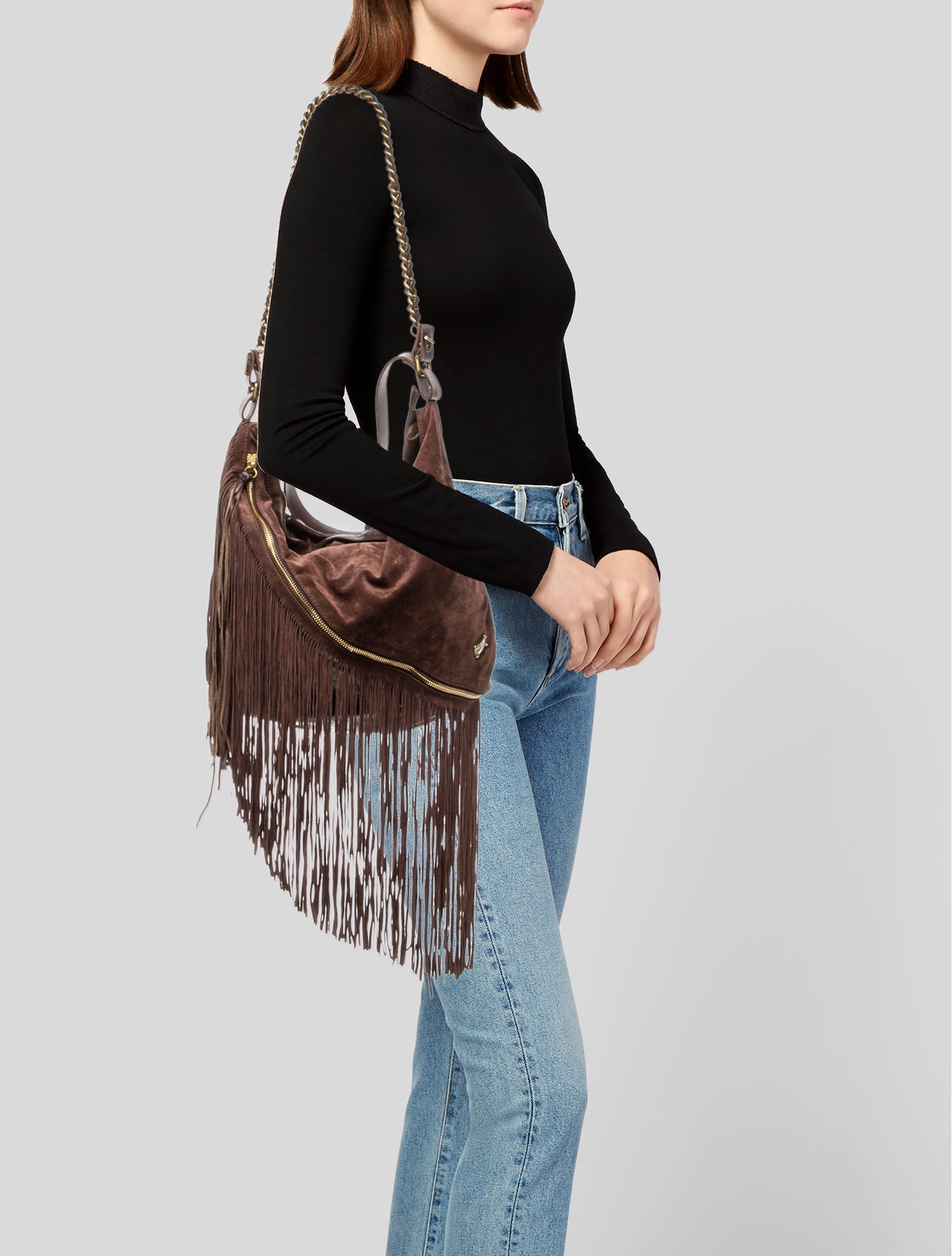 Dsquared² Suede Hobo