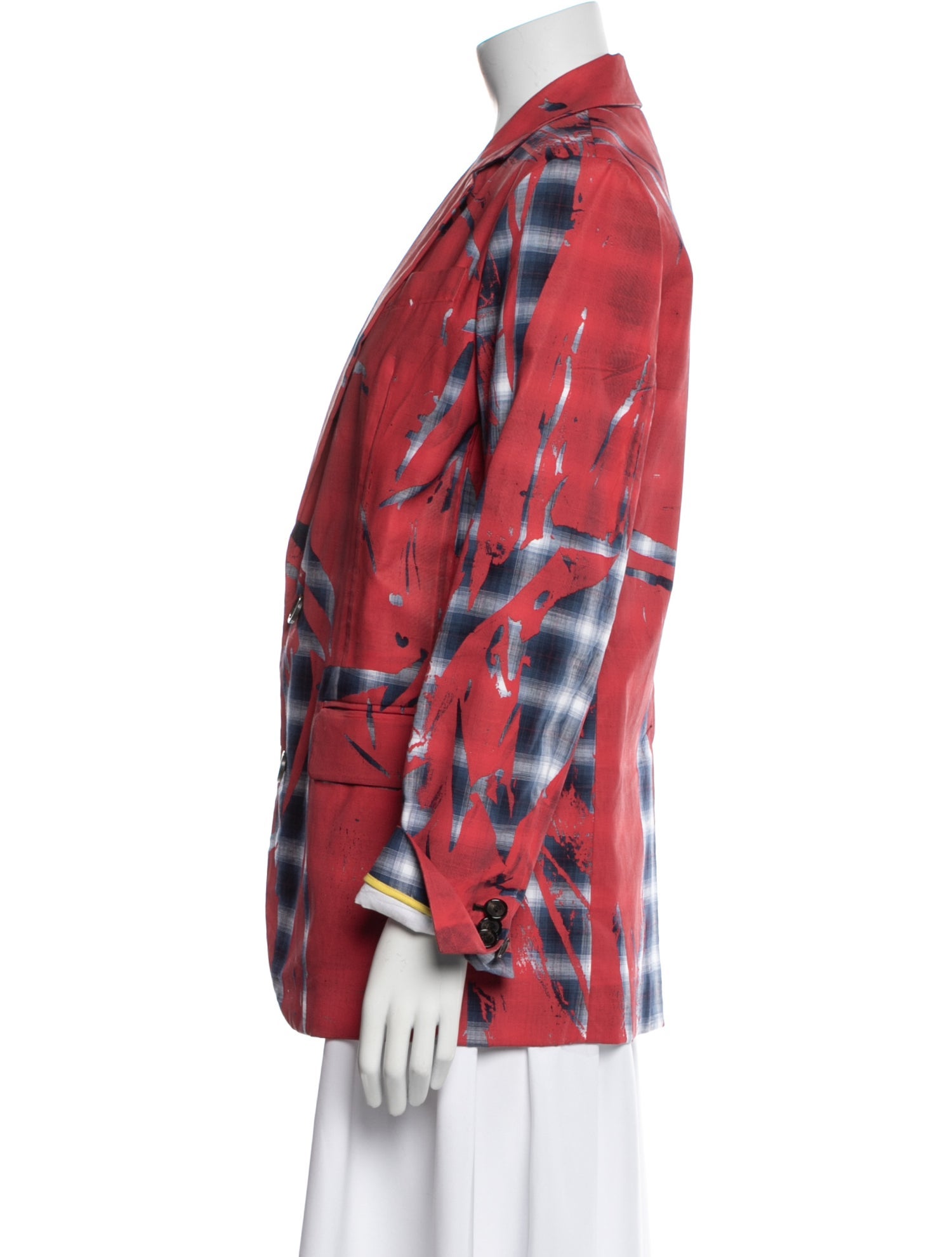 Dsquared² Plaid Print Blazer