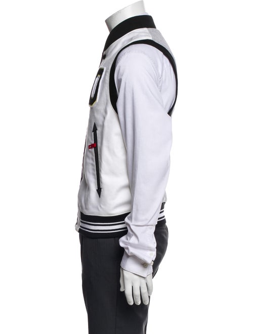 Dsquared² Striped Bomber Jacket