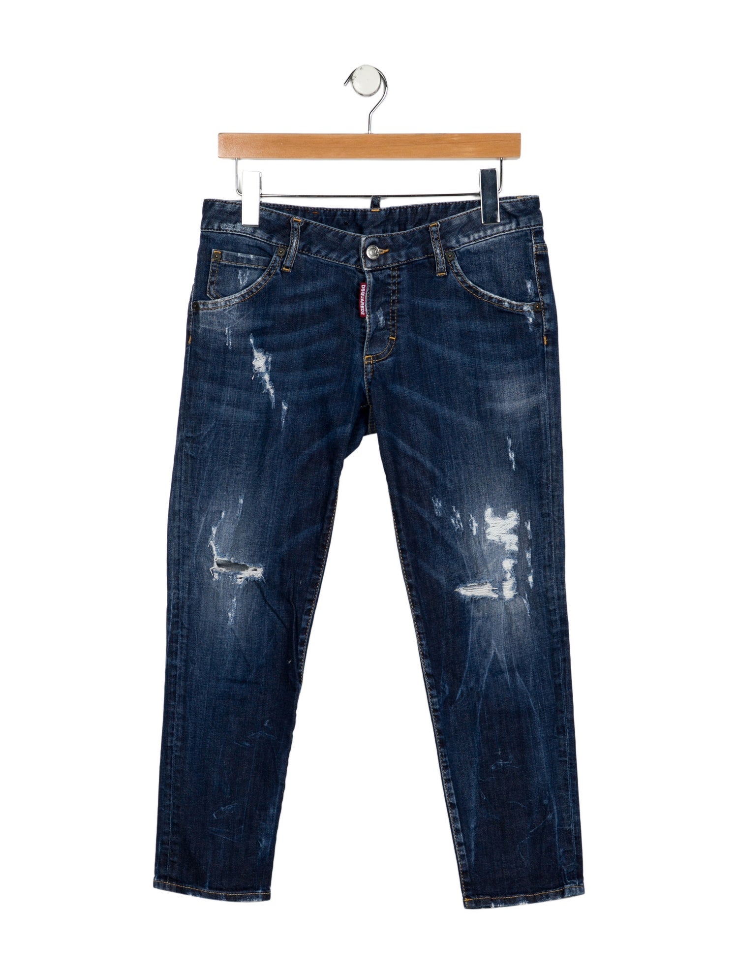 Dsquared² Mid-Rise Skinny Leg Jeans