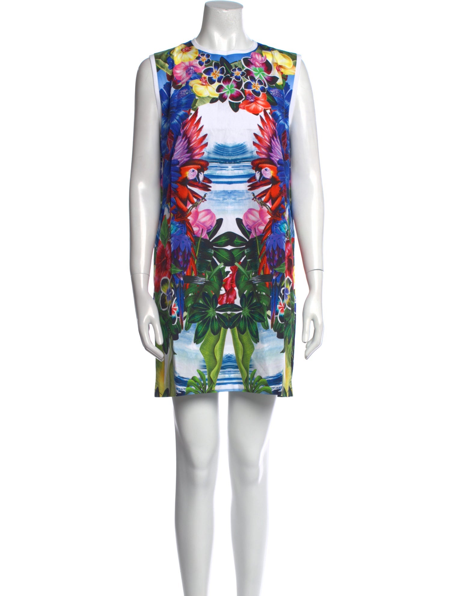 Dsquared² Printed Mini Dress w/ Tags