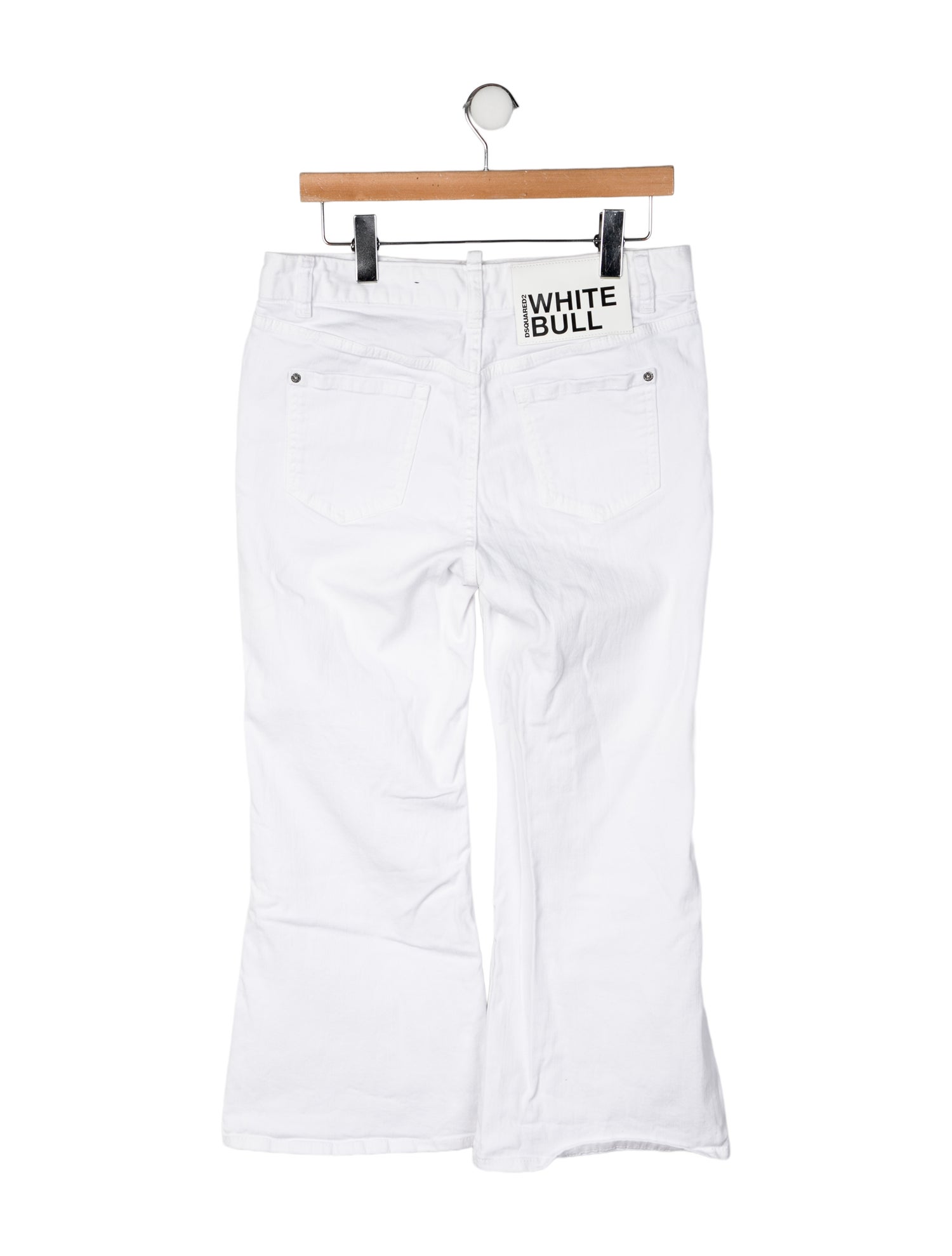 Dsquared² High-Rise Wide Leg Jeans