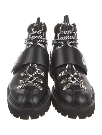 Dsquared² Leather Hiking Boots