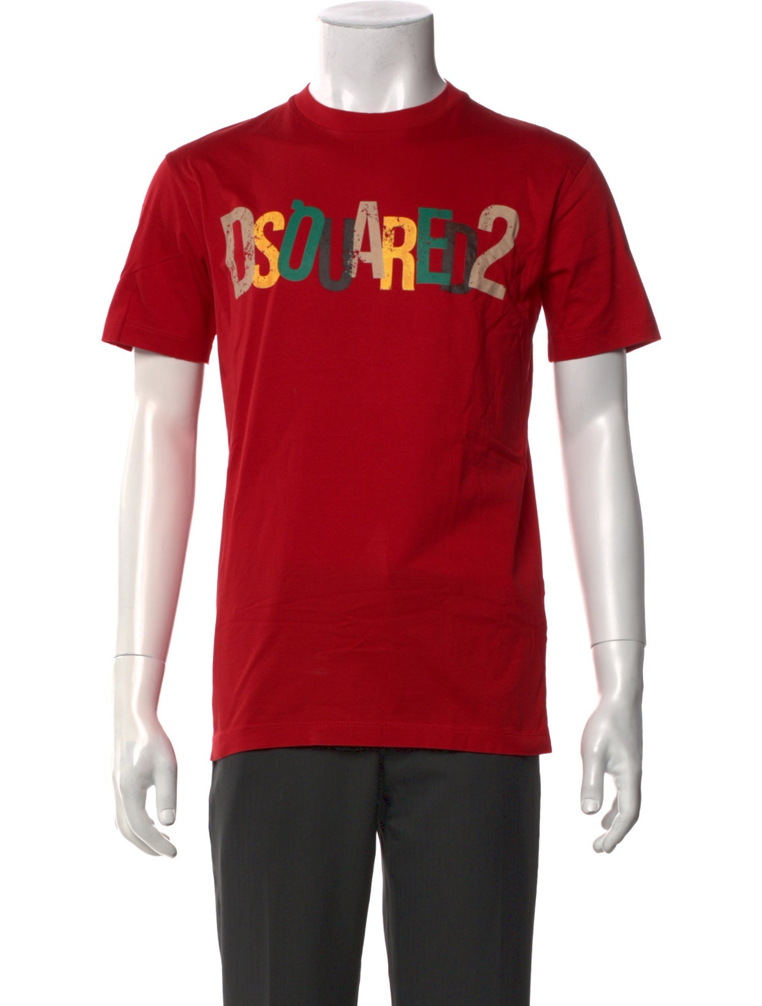 Dsquared² Graphic Print Crew Neck T-Shirt