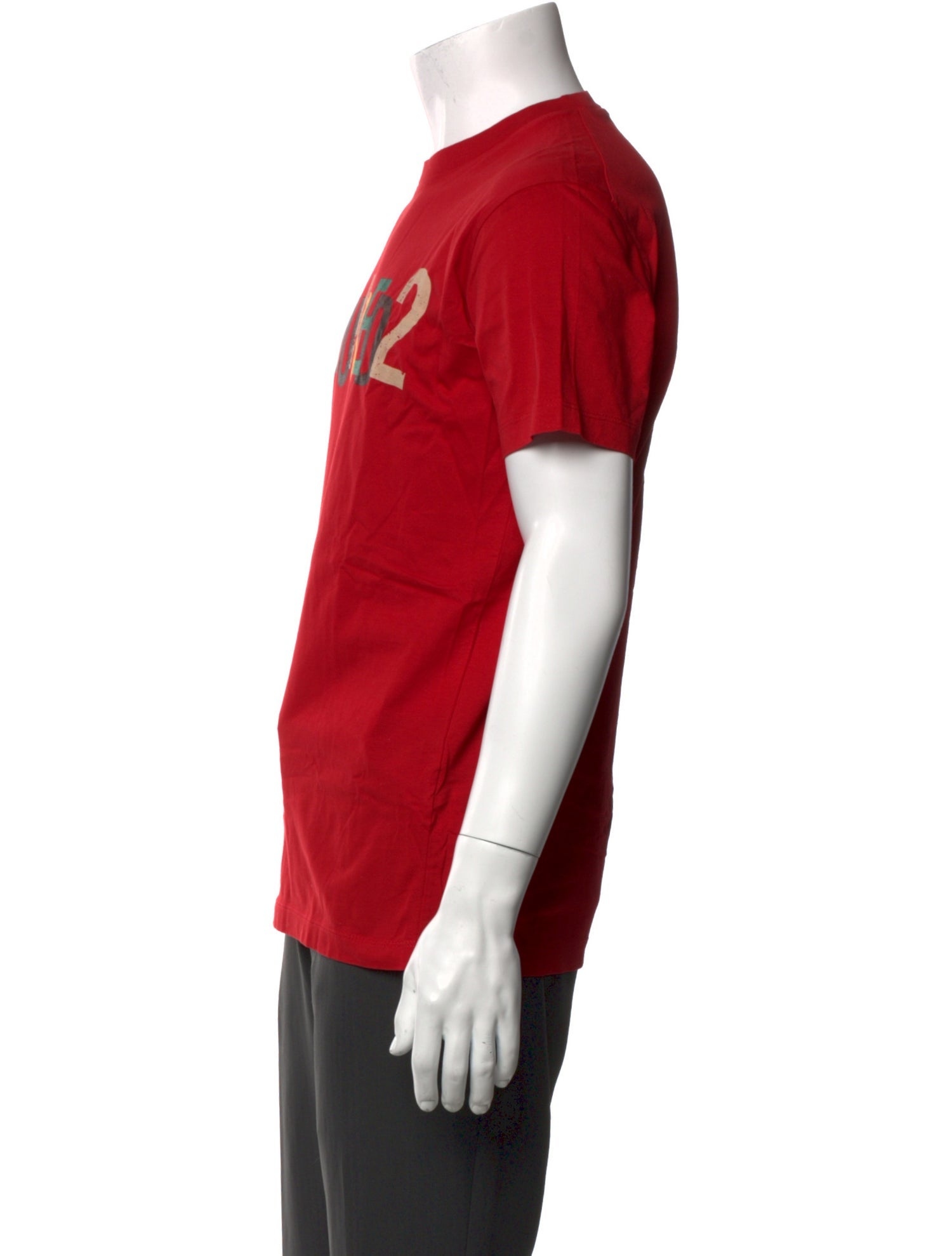 Dsquared² Graphic Print Crew Neck T-Shirt