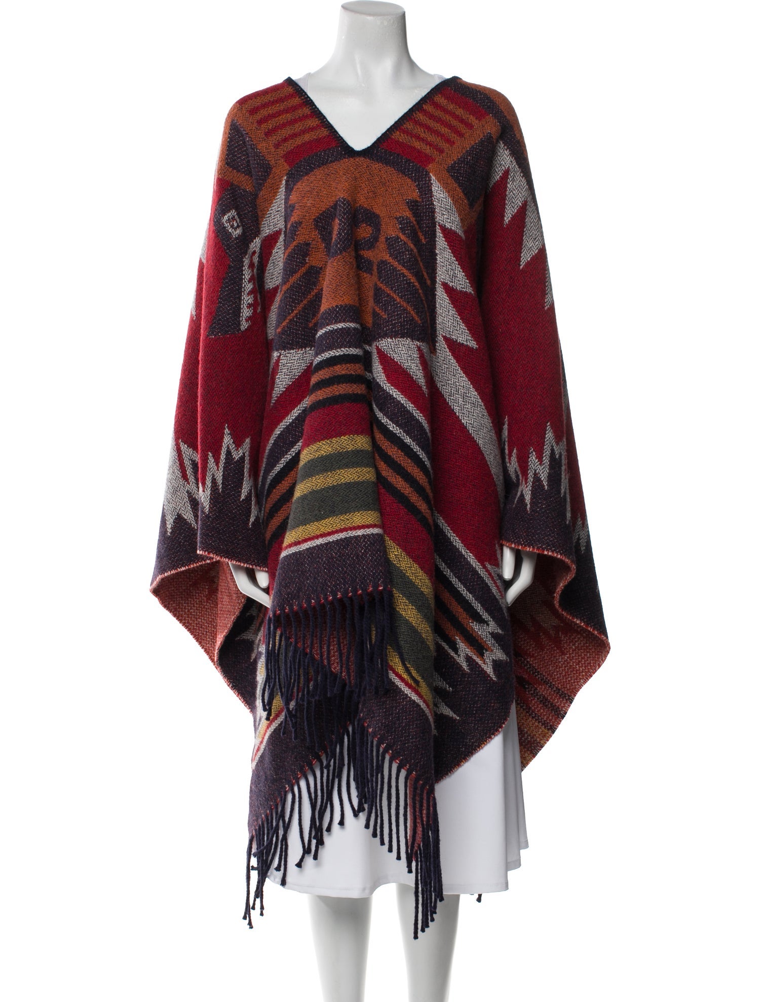 Dsquared² Printed V-Neck Sweater