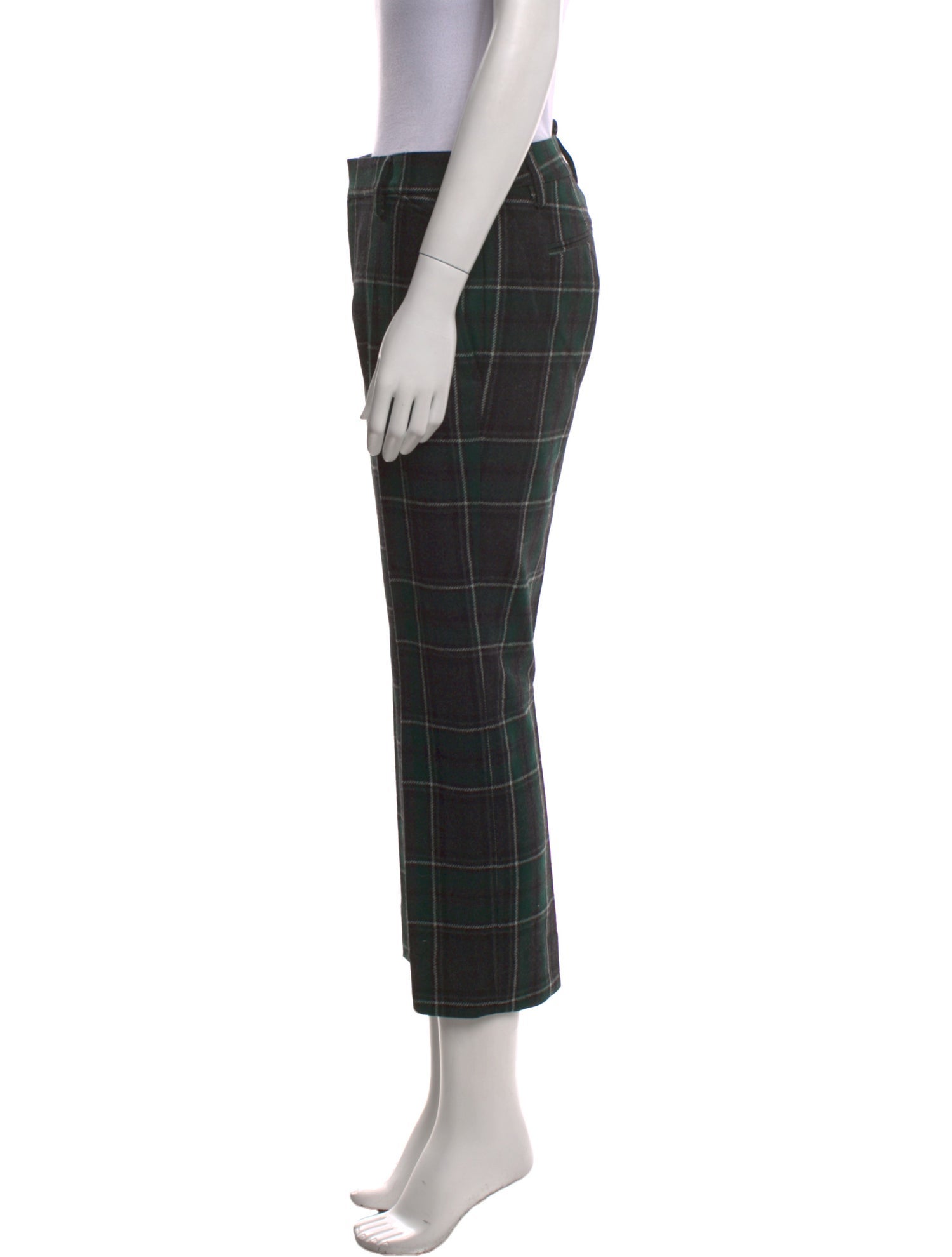 Dsquared² Wool Straight Leg Pants