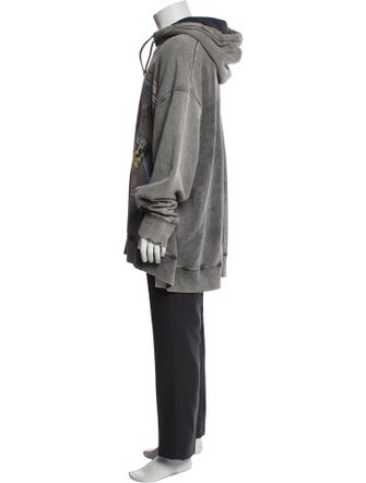 Dsquared² Graphic Print Crew Neck Hoodie