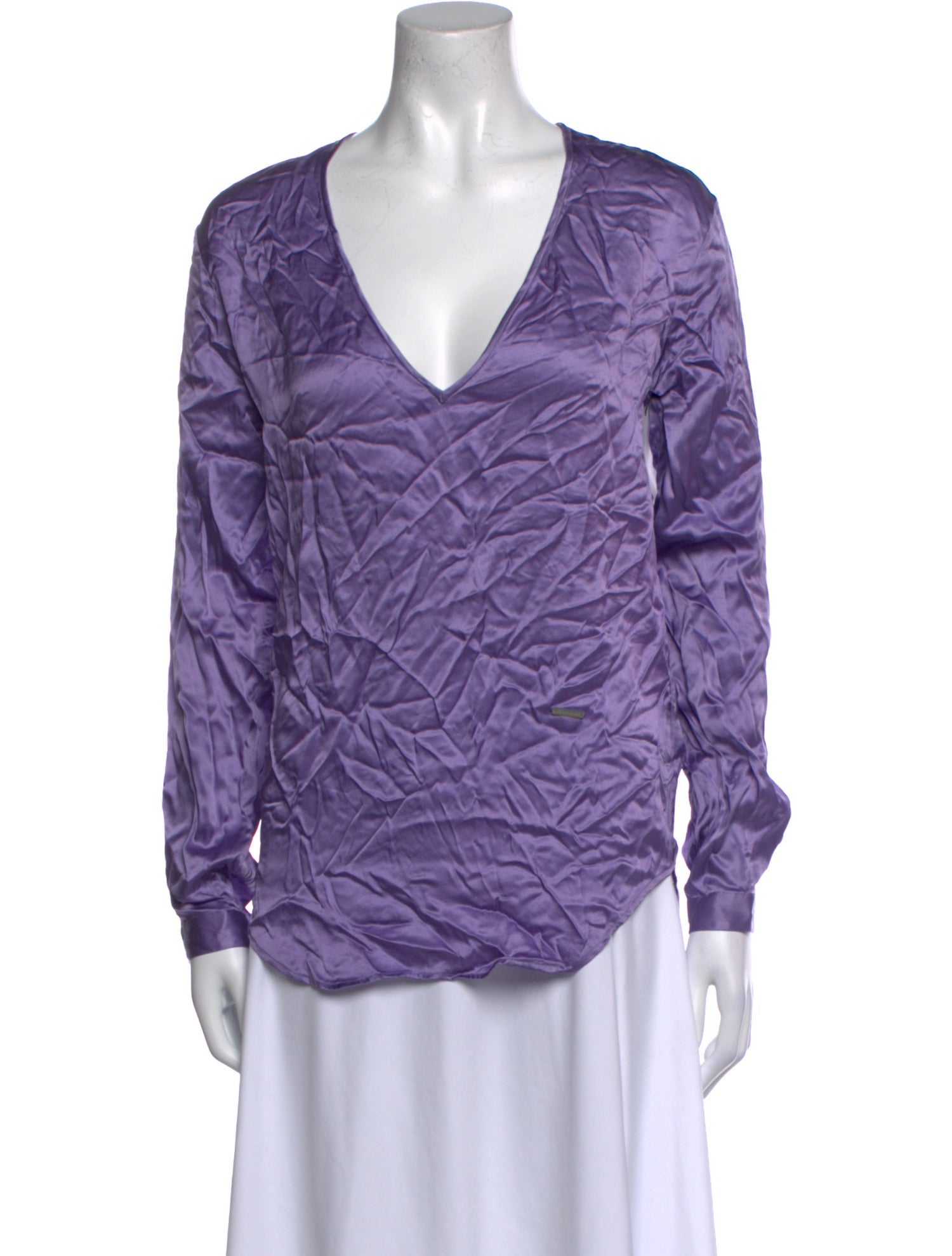 Dsquared² Silk Printed Blouse