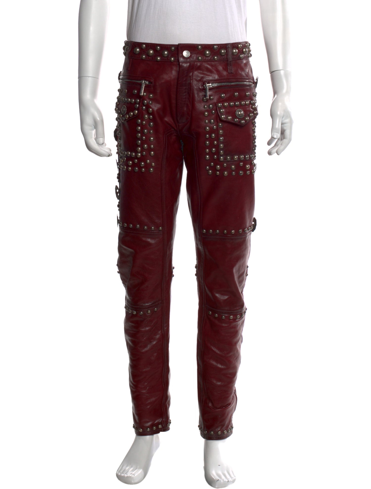 Dsquared² Leather Pants