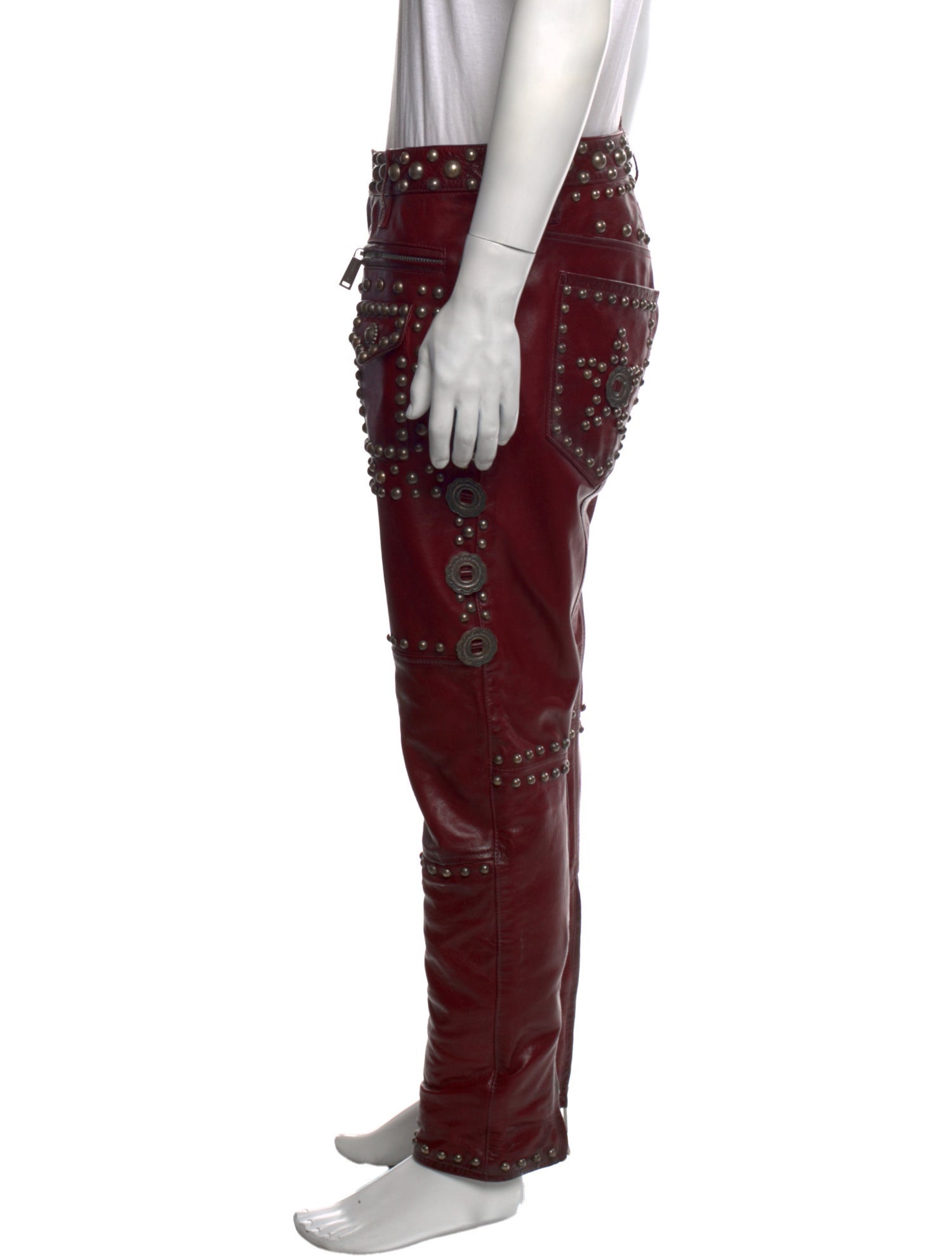 Dsquared² Leather Pants