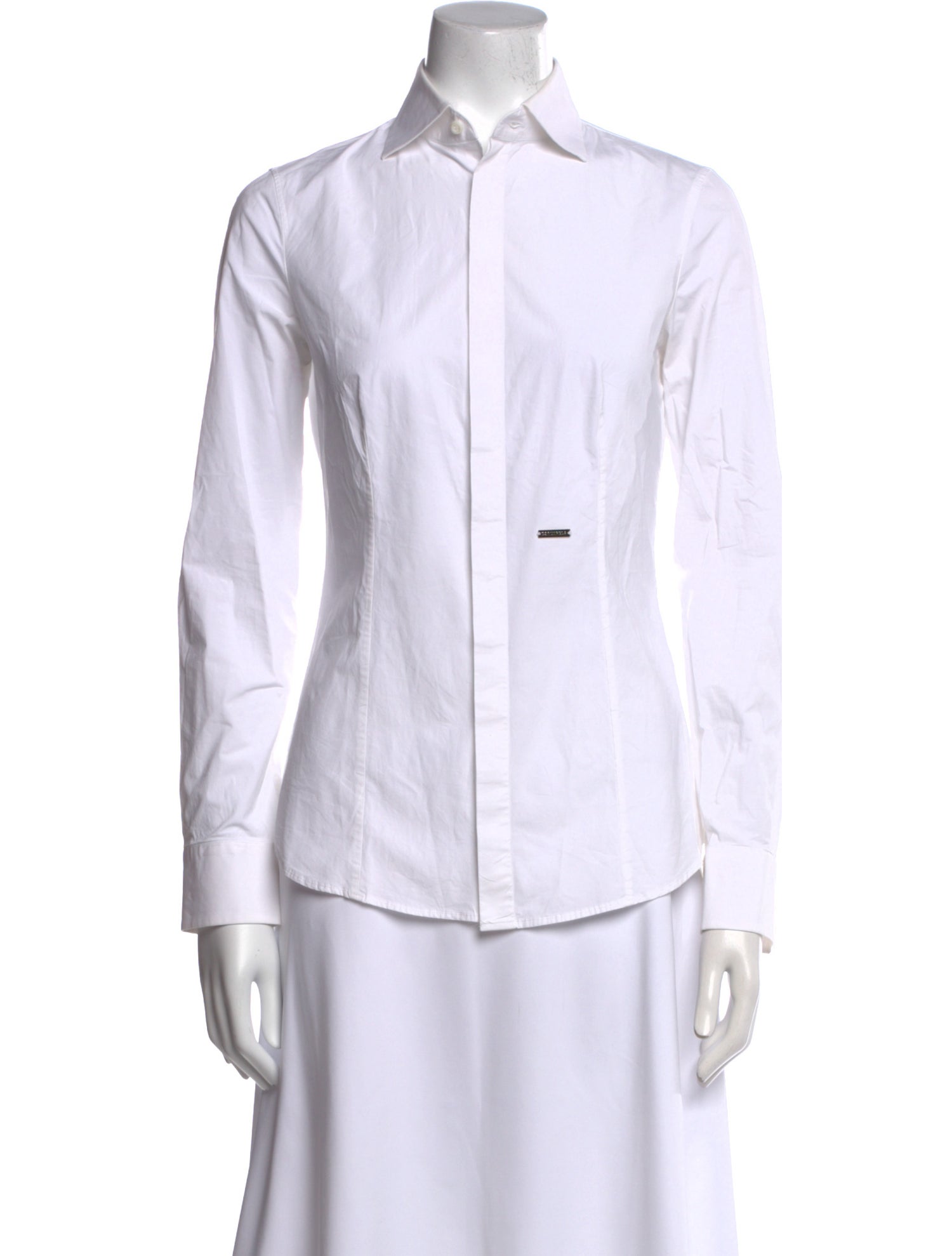 Dsquared² Long Sleeve Button-Up Top