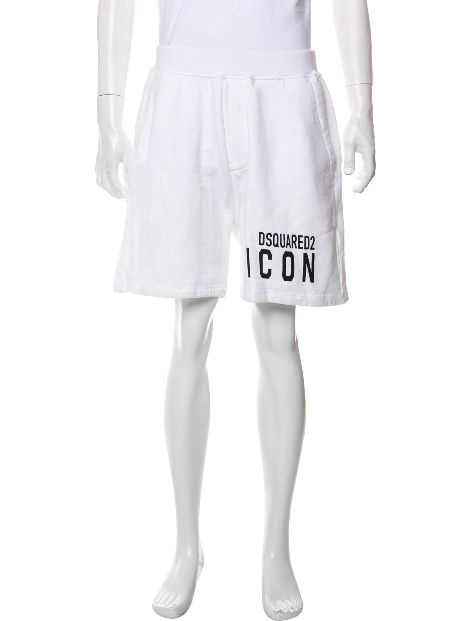 Dsquared² Graphic Print Athletic Shorts w/ Tags