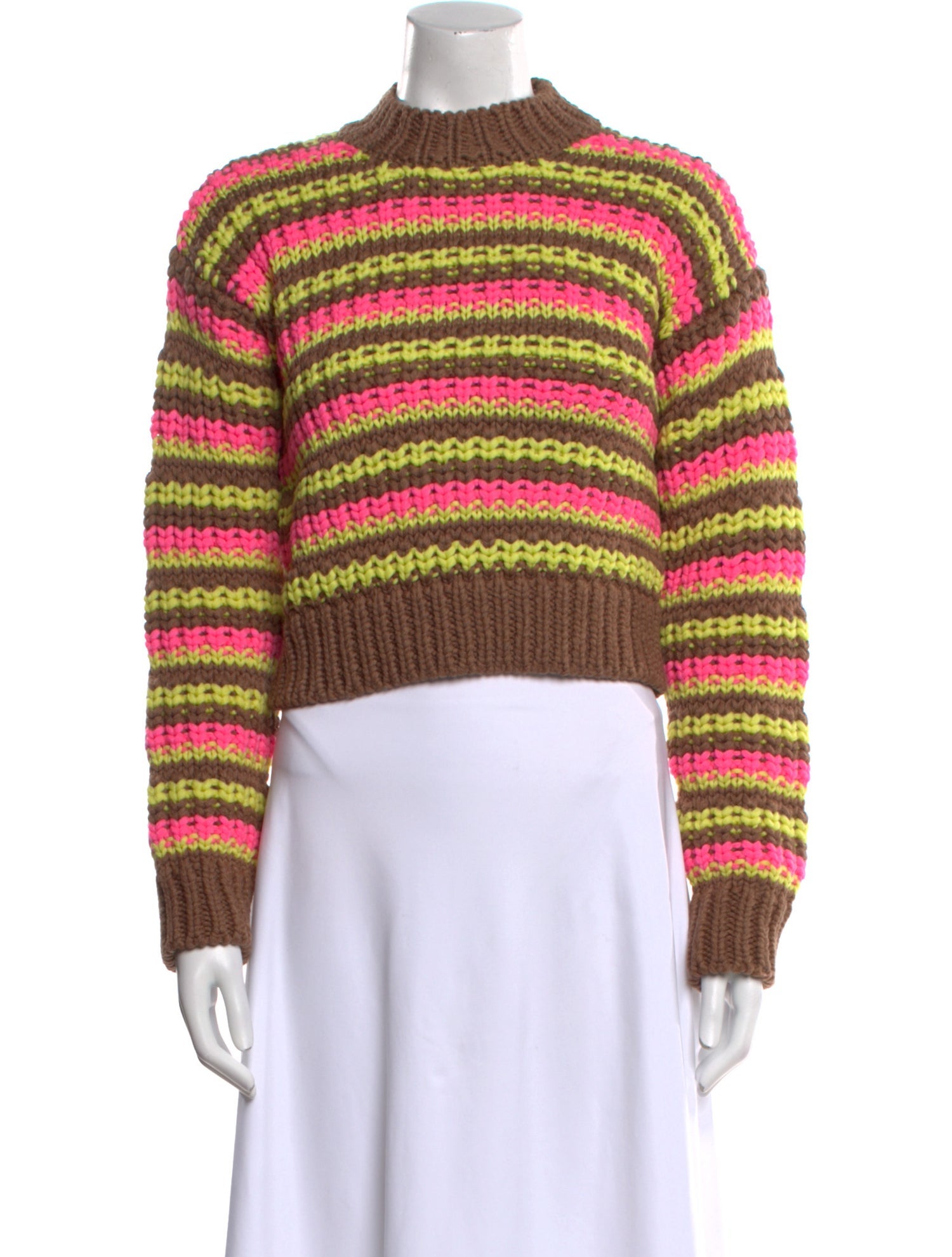 Dsquared² Virgin Wool Striped Sweater w/ Tags