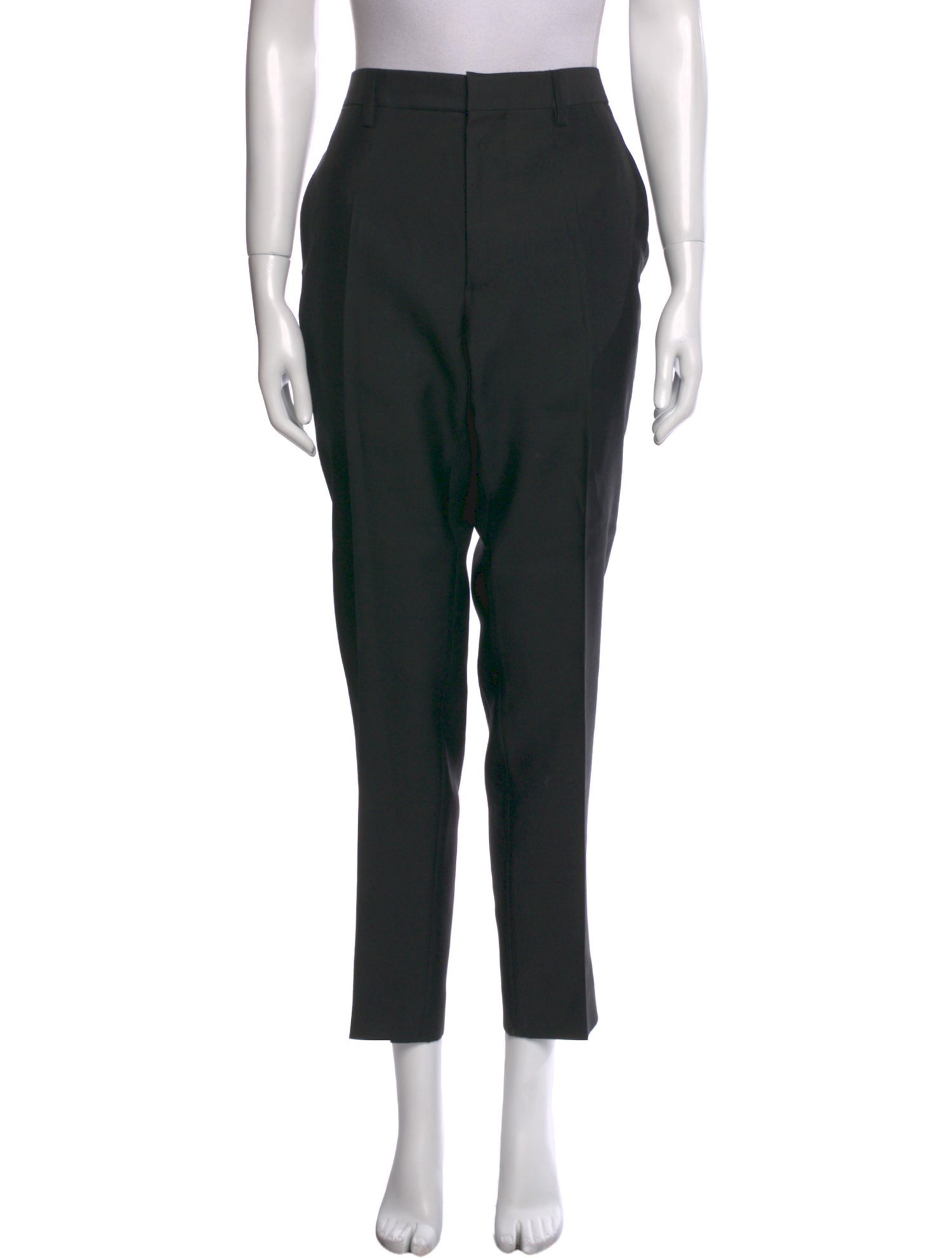 Dsquared² Virgin Wool Straight Leg Pants